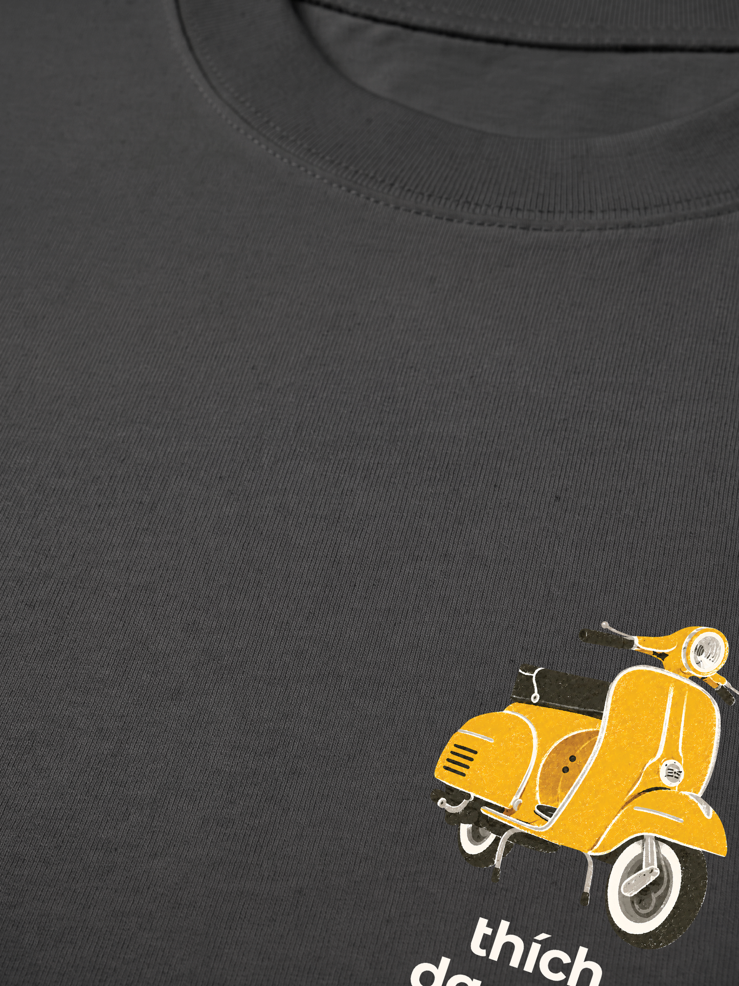 Áo Thun Relaxed Fit Thích Dạo Phố Yellow