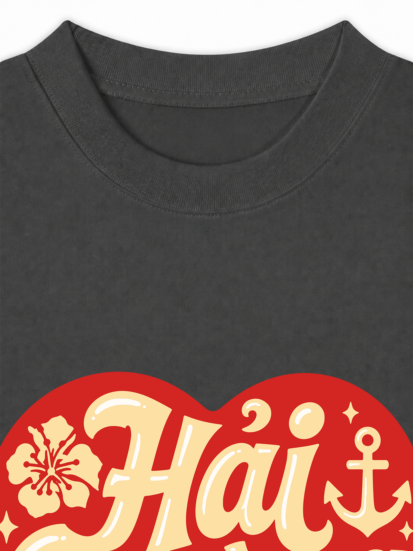 Áo Thun Relaxed Fit Hải Phòng In My Heart Retro