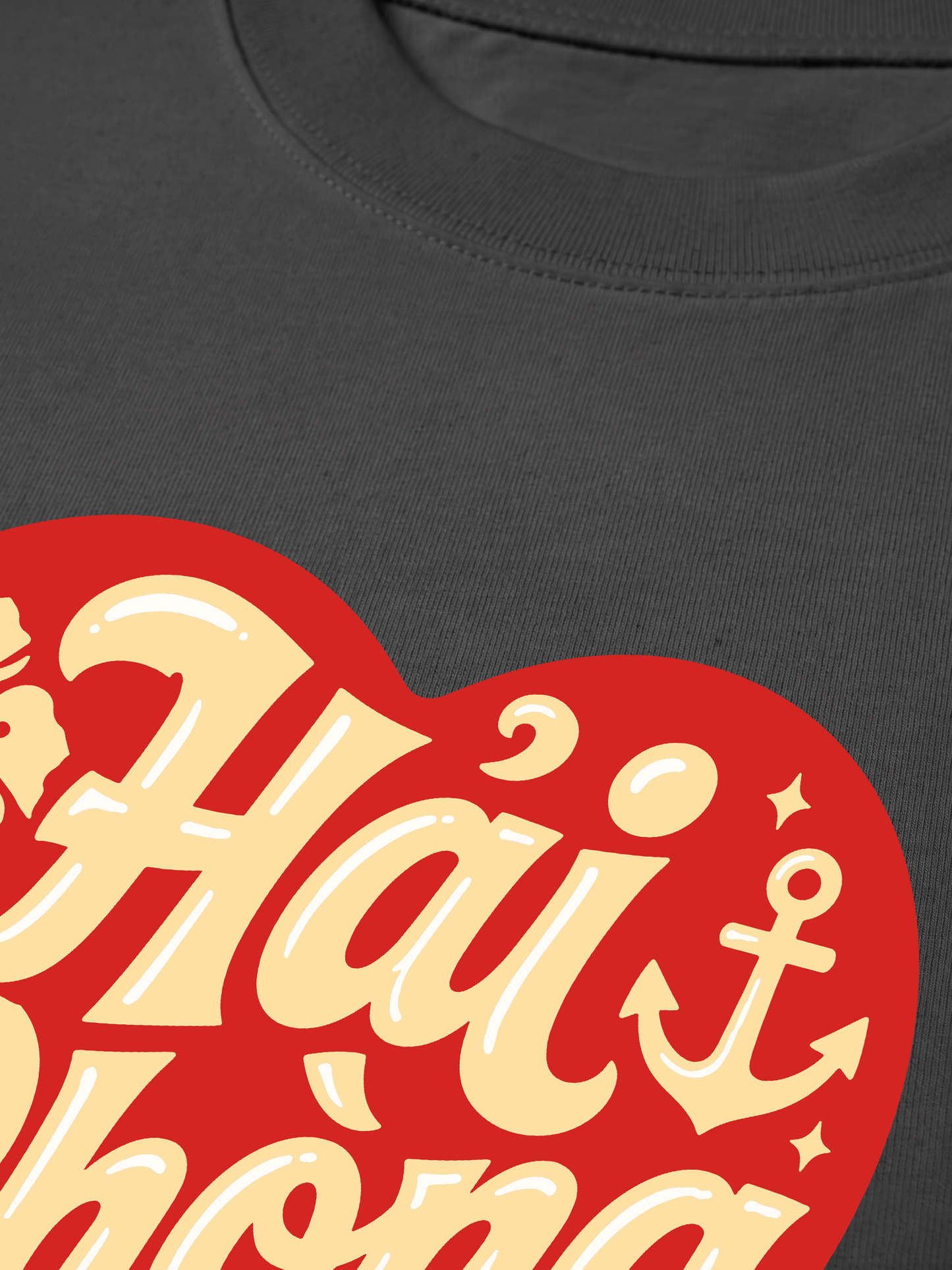 Áo Thun Relaxed Fit Hải Phòng In My Heart Retro