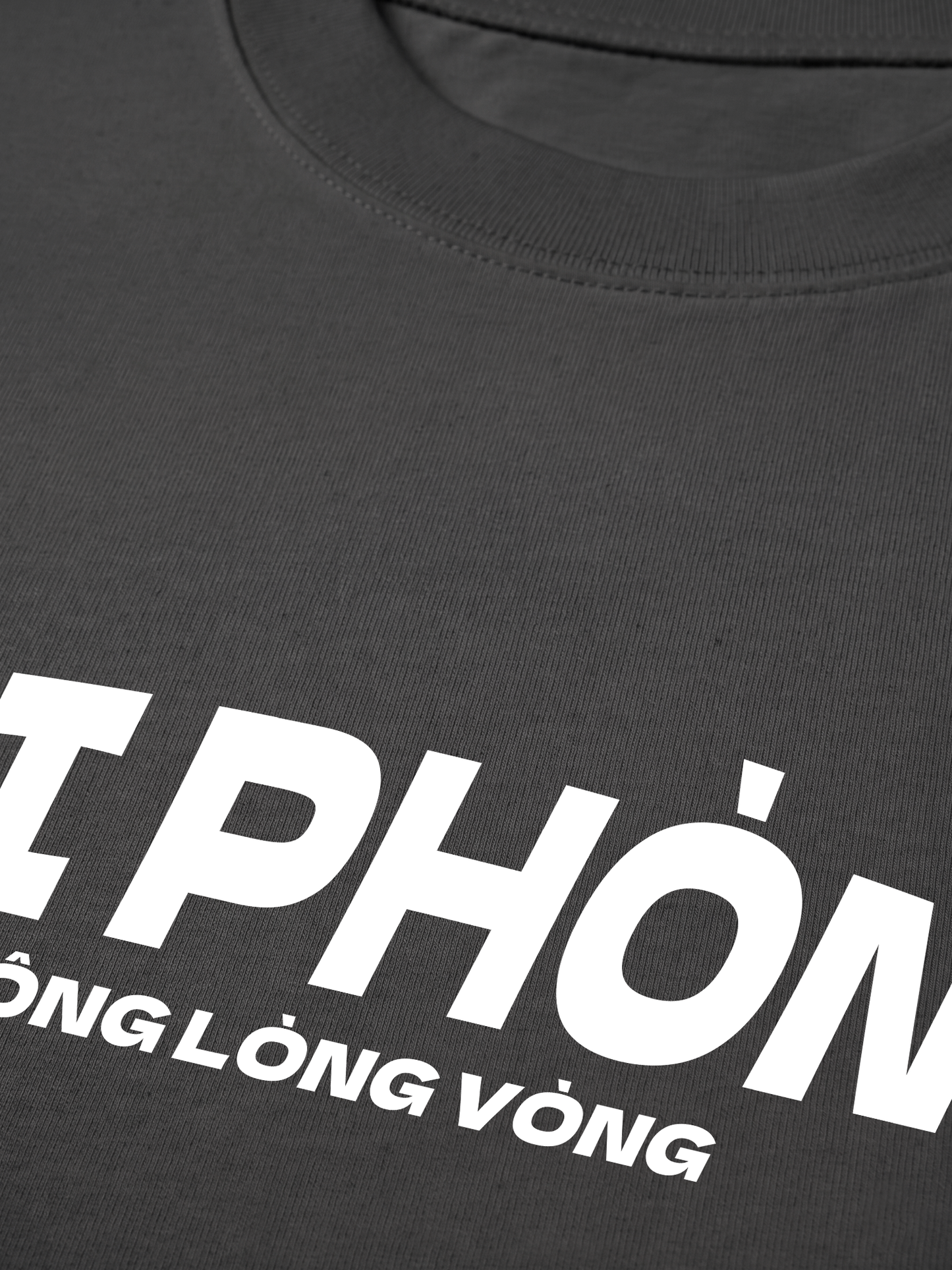 Áo Thun Relaxed Fit Hải Phòng Không Lòng Vòng