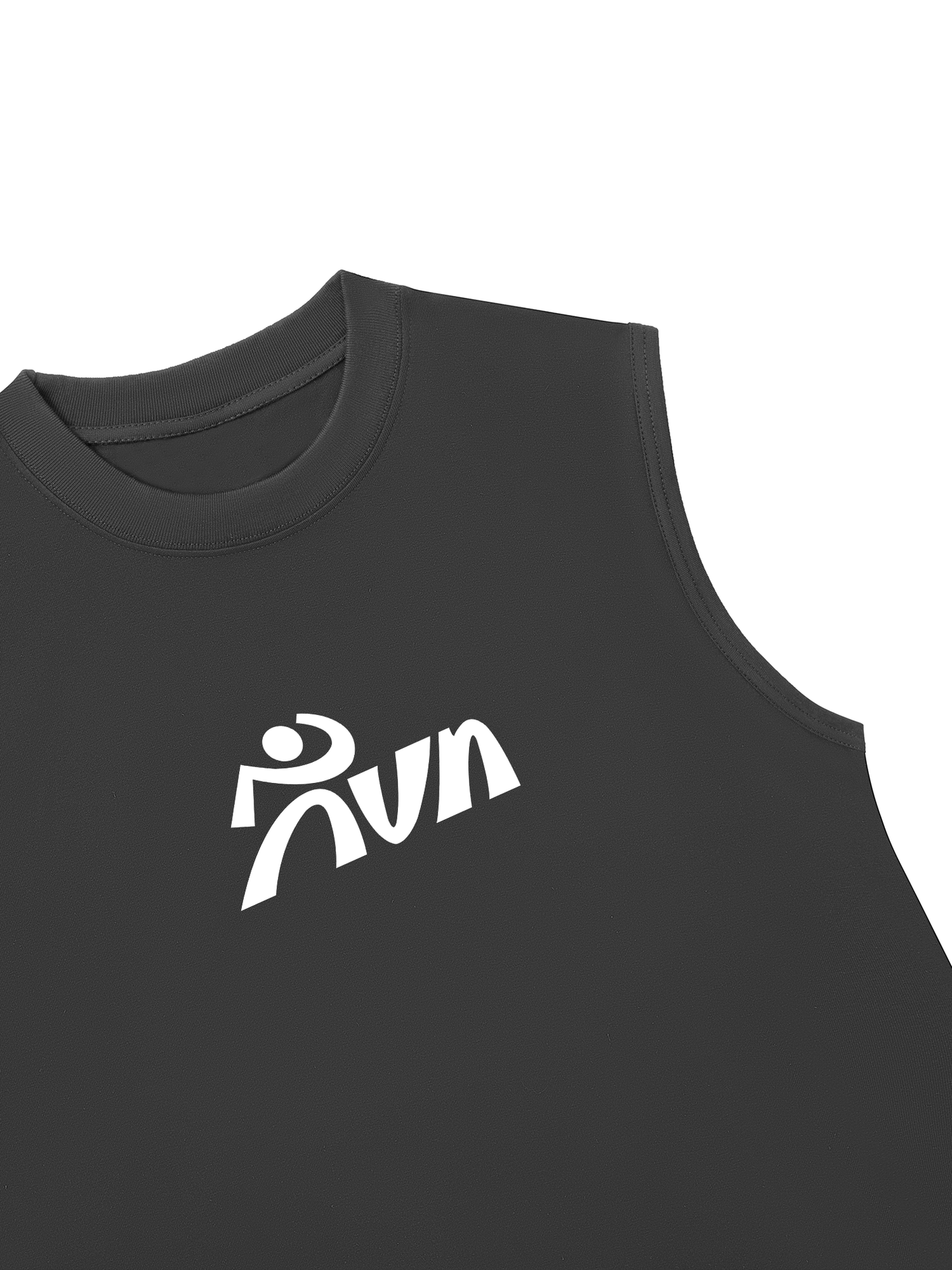 Áo Ba Lỗ Relaxed Fit Run Typography 1