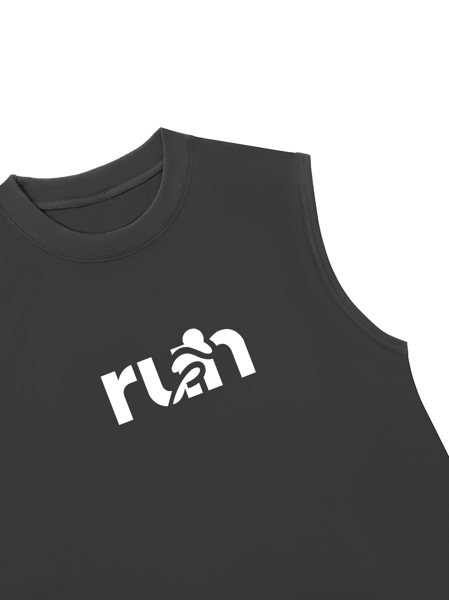 Áo Ba Lỗ Relaxed Fit Run Typography 3