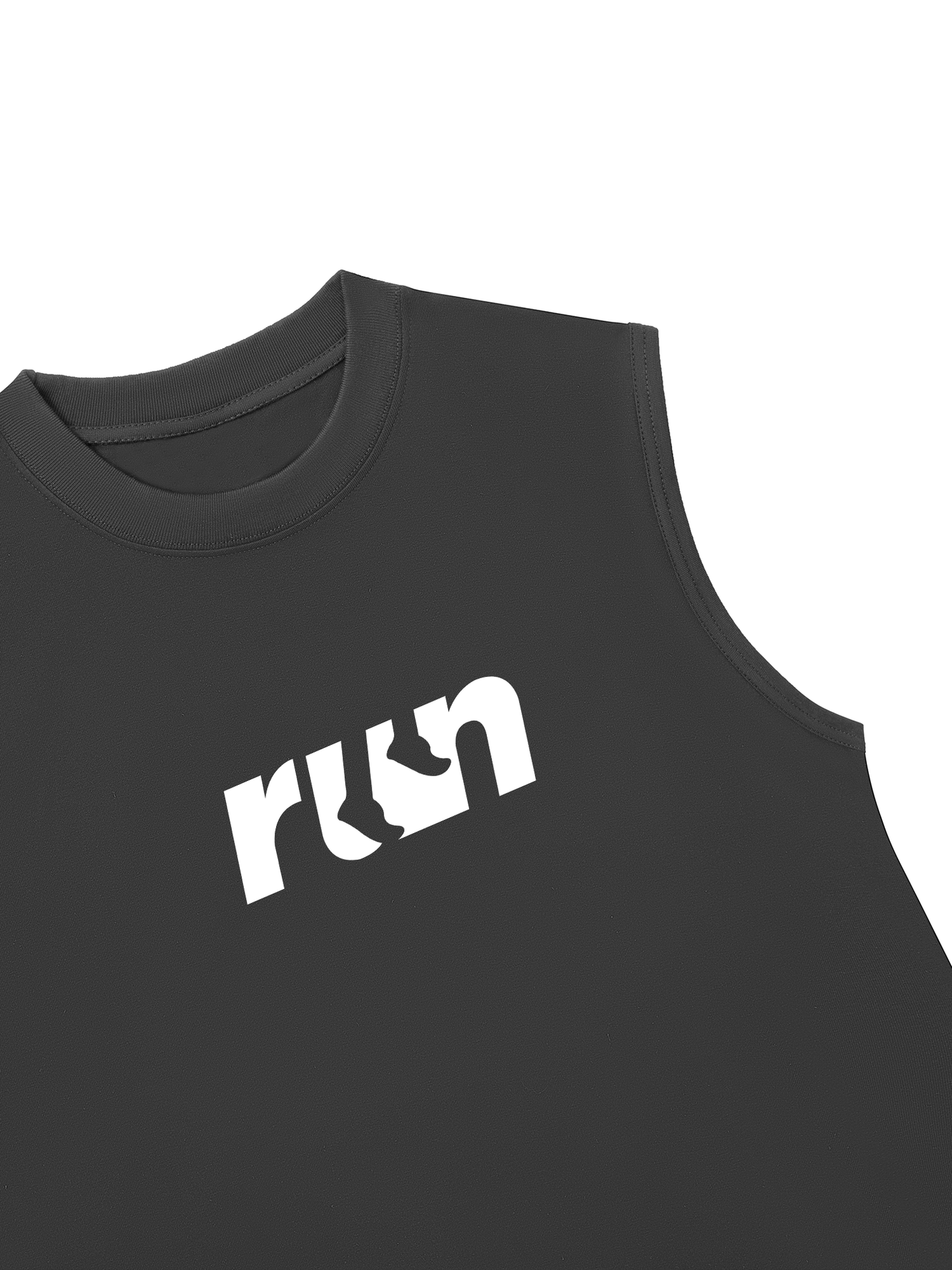 Áo Ba Lỗ Relaxed Fit Run Typography 2