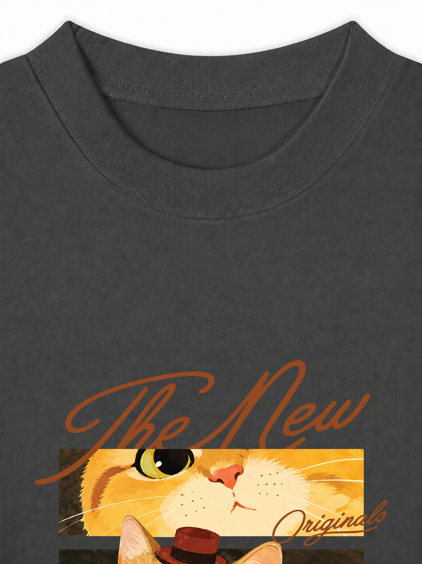 Áo Thun Relaxed Fit Fragments of Curiosity Meow