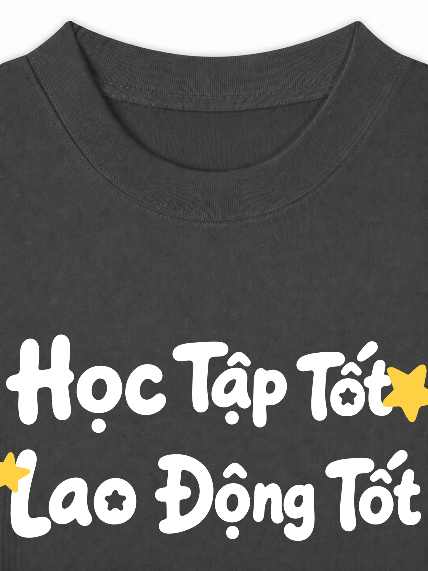 Áo Thun Relaxed Fit Học Tập Tốt, Lao Động Tốt