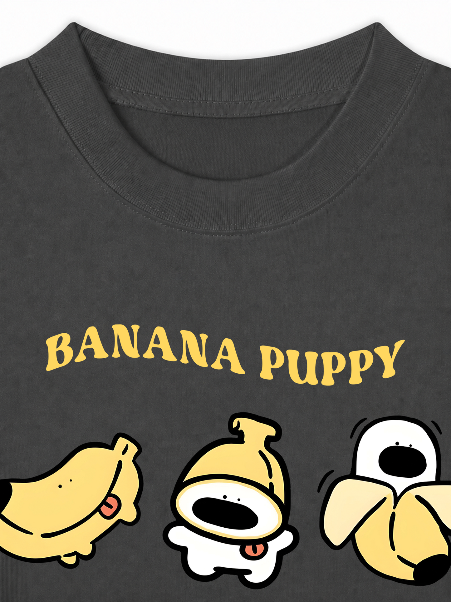 Áo Thun Relaxed Fit Banana Puppy