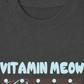 Áo Thun Relaxed Fit Vitamin Meow Blue Tiffany
