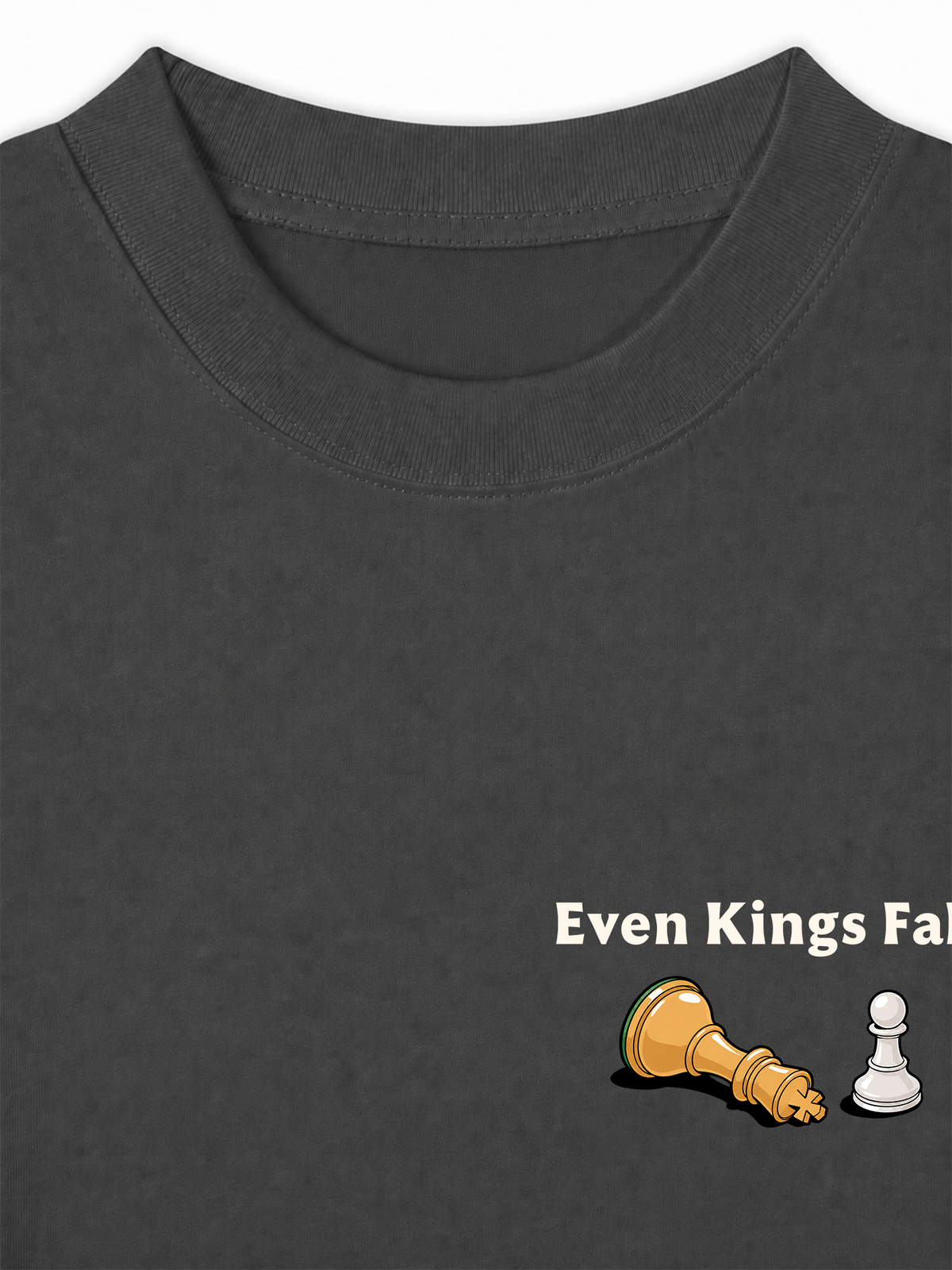 Áo Thun Relaxed Fit Even Kings Fall