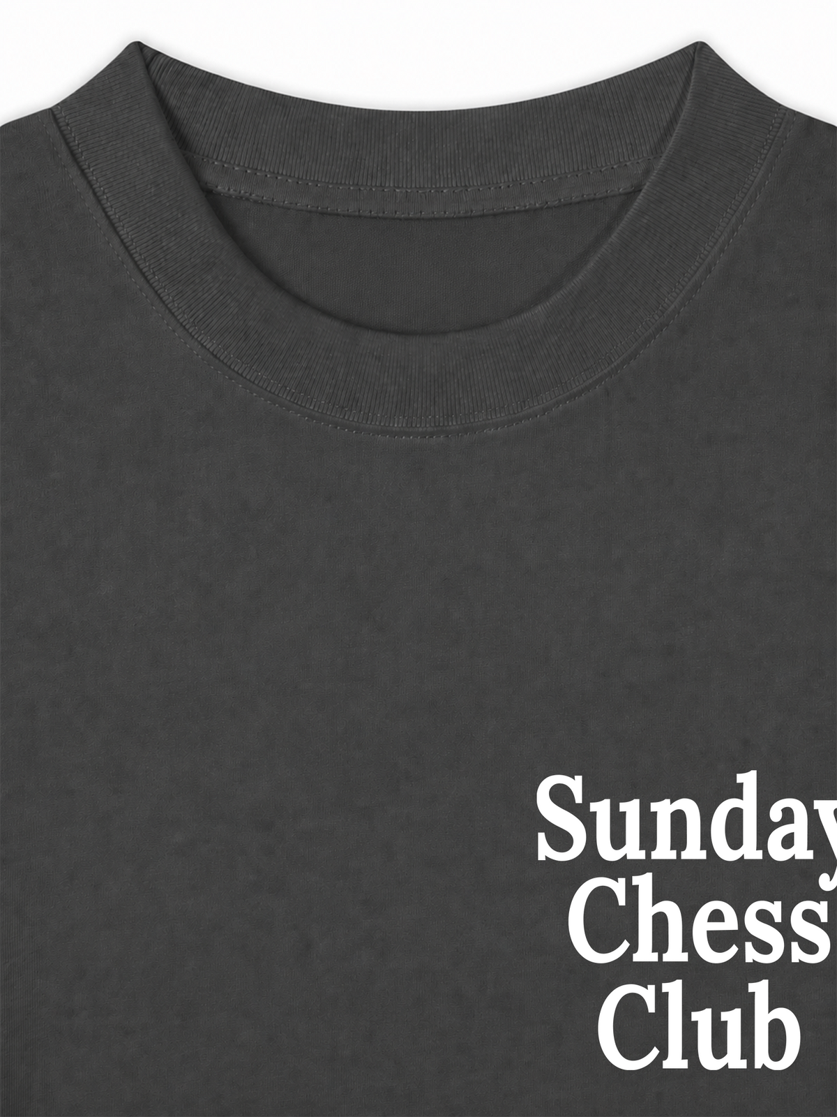 Áo Thun Relaxed Fit Sunday Chess Club