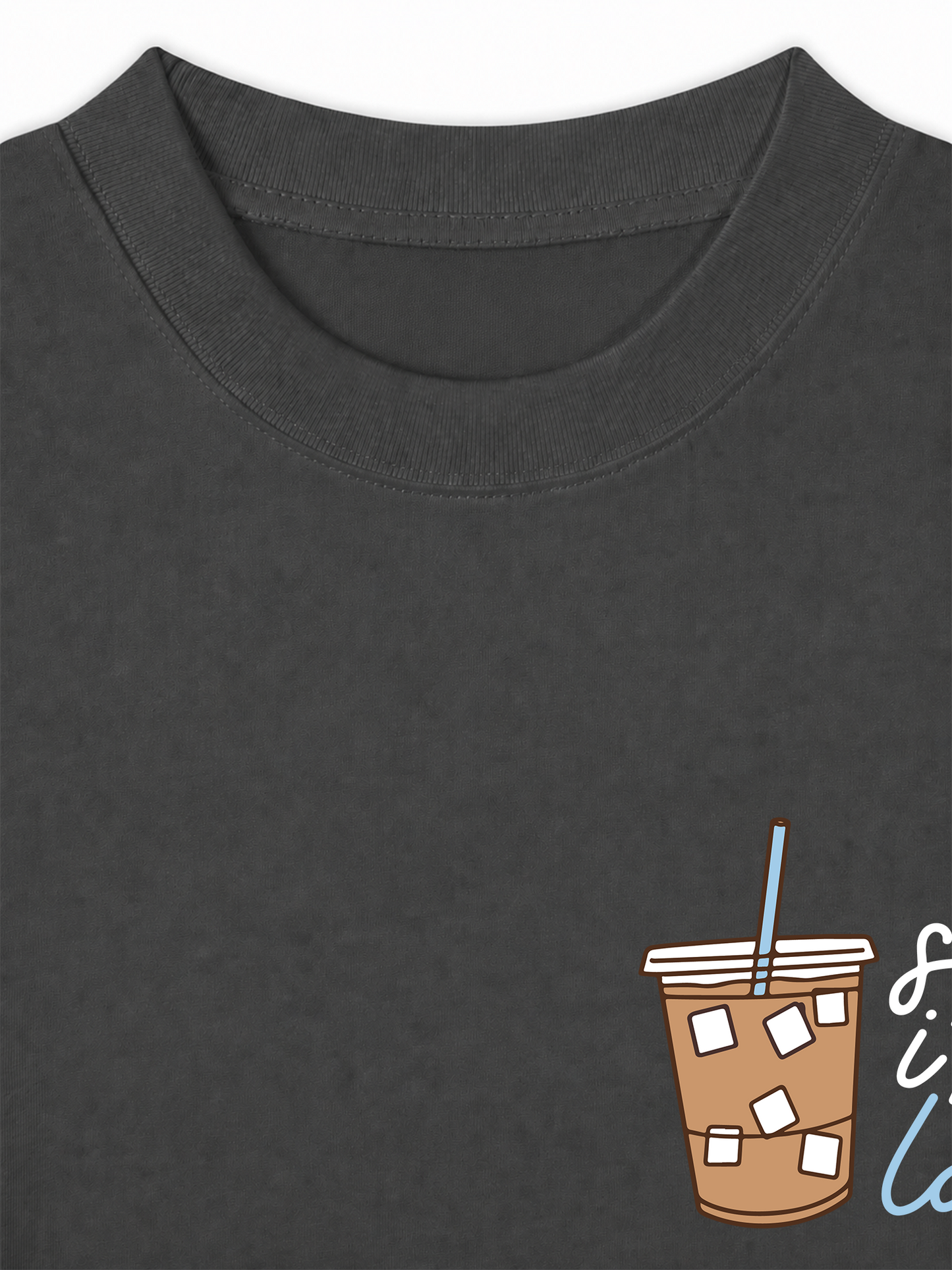 Áo Thun Relaxed Fit Sorry I'm Latte