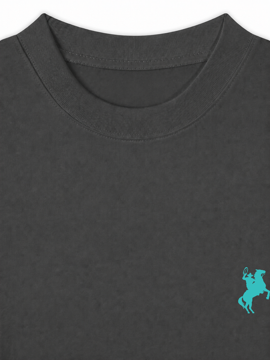 Áo Thun Relaxed Fit  Blue Tiffany Cowboy