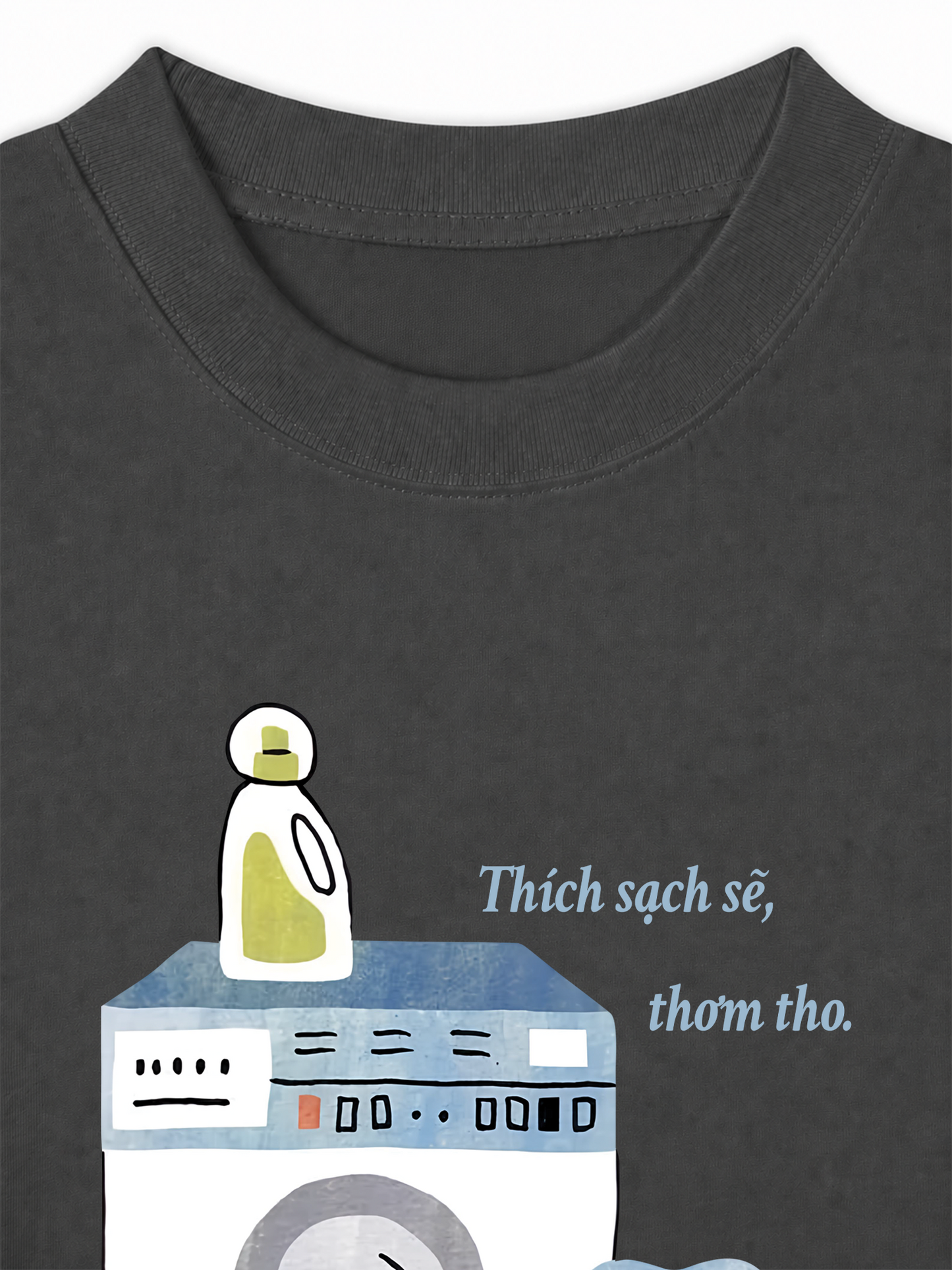 Áo Thun Relaxed Fit Thích Sạch Sẽ Thơm Tho