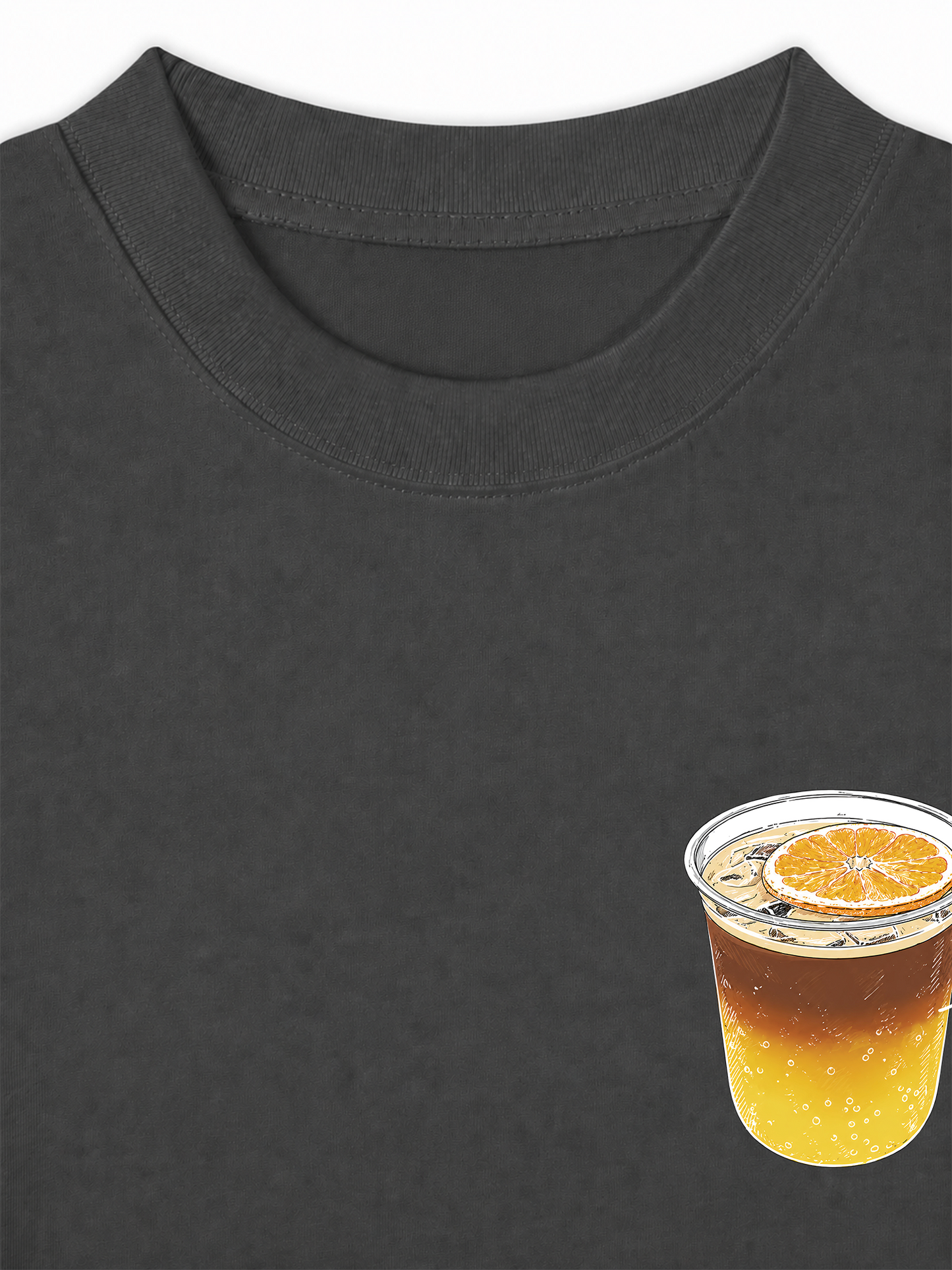 Áo Thun Relaxed Fit Orange Americano