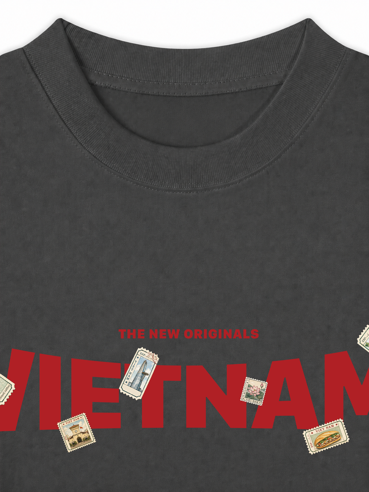 Áo Thun Relaxed Fit Vietnam Stamp