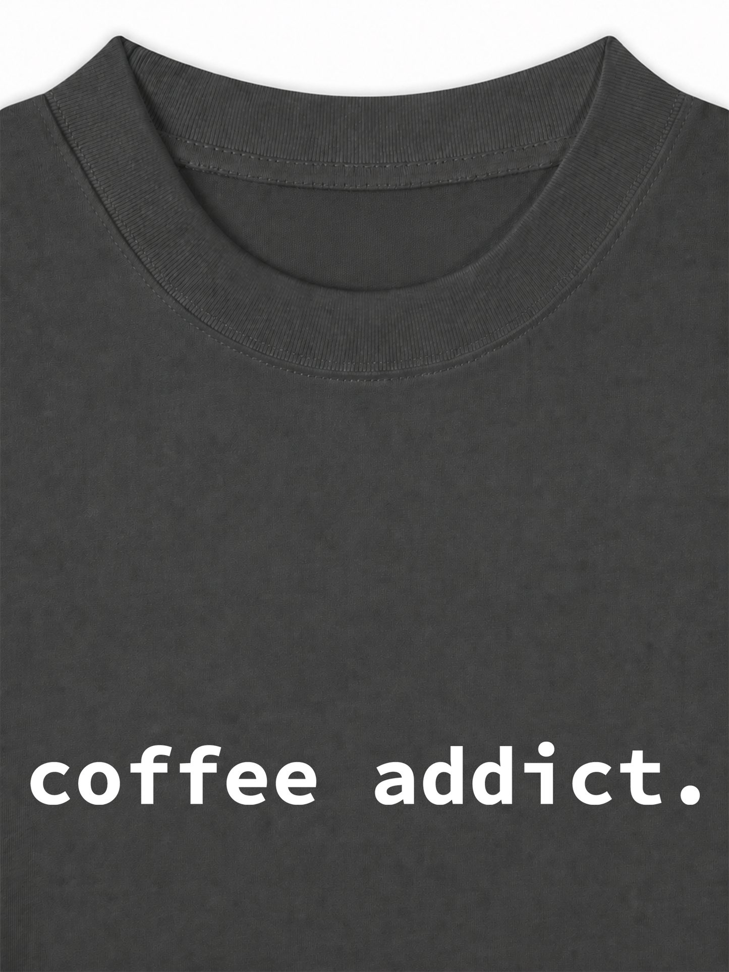 Áo Thun Relaxed Fit Coffee Addict