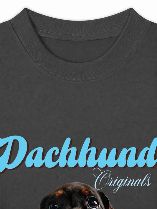 Áo Thun Relaxed Fit Originals Couple Dachhund