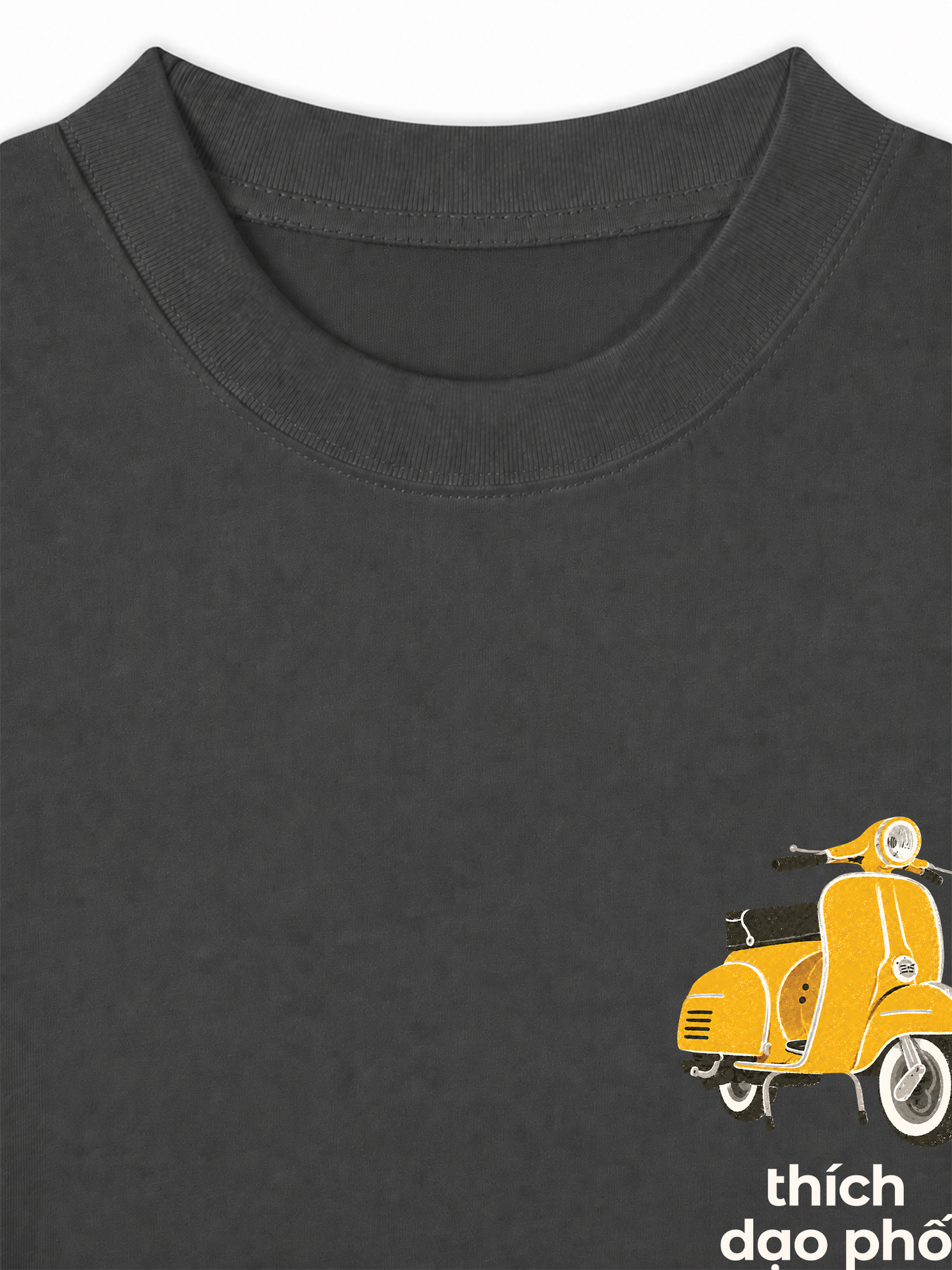 Áo Thun Relaxed Fit Thích Dạo Phố Yellow