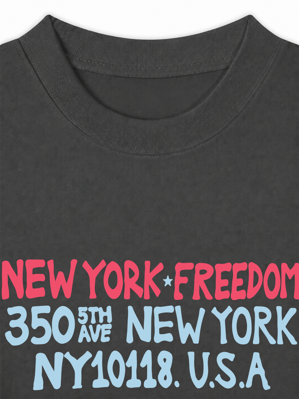 Áo Thun Relaxed Fit New York Freedom