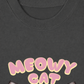 Áo Thun Relaxed Fit Meowy Cat Yellow Plaid