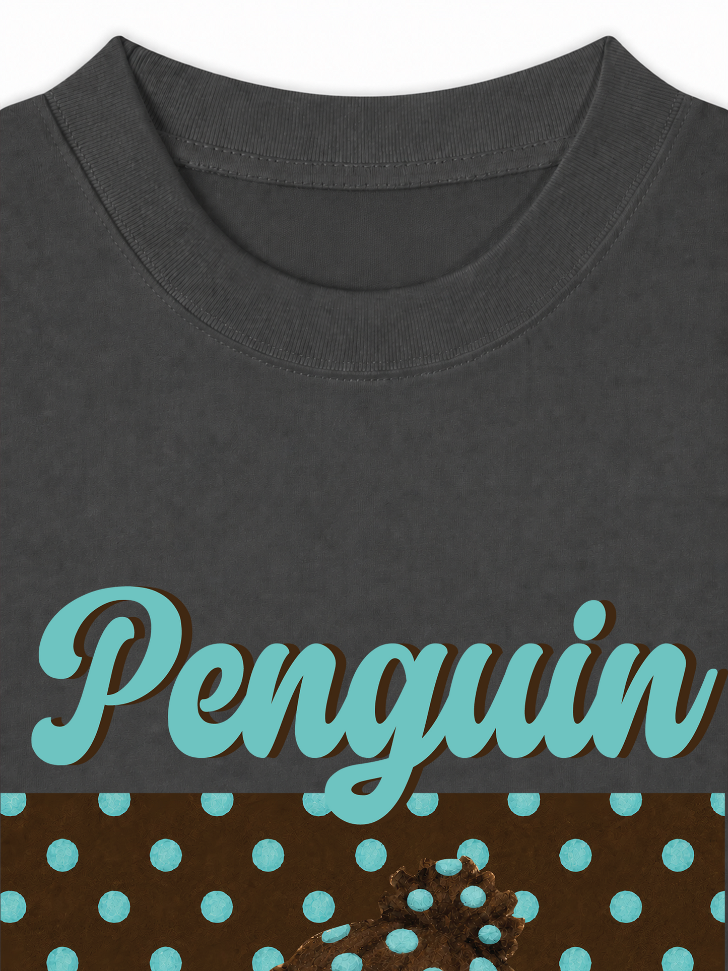 Áo Thun Relaxed Fit Animal Mood Cozy Penguin