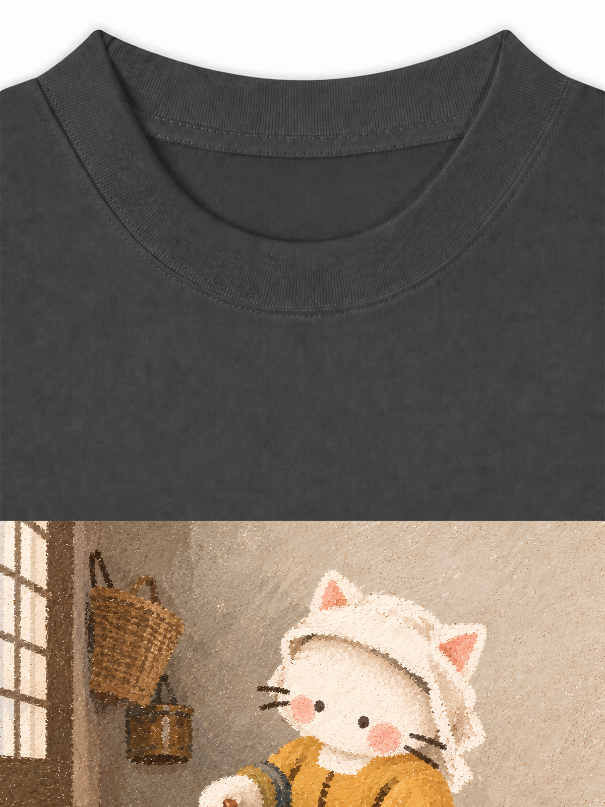 Áo Thun Relaxed Fit The Milkcat