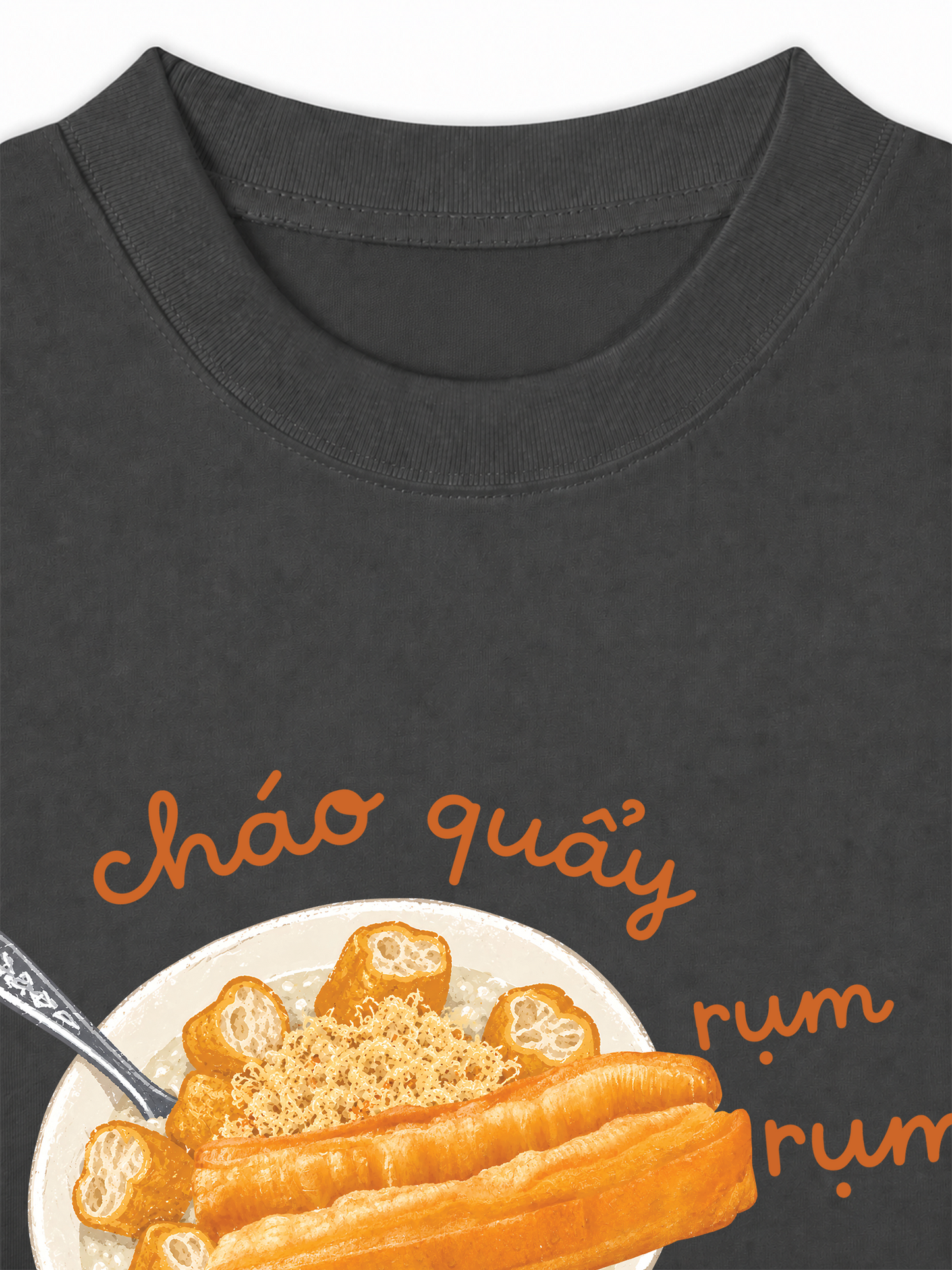 Áo Thun Relaxed Fit Cháo Quẩy