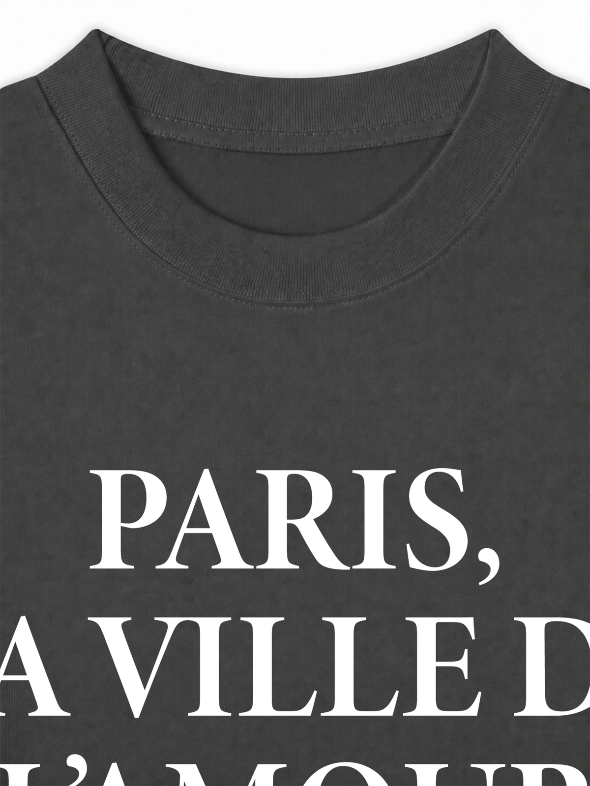 Áo Thun Relaxed Fit Paris La Ville De L'Amour