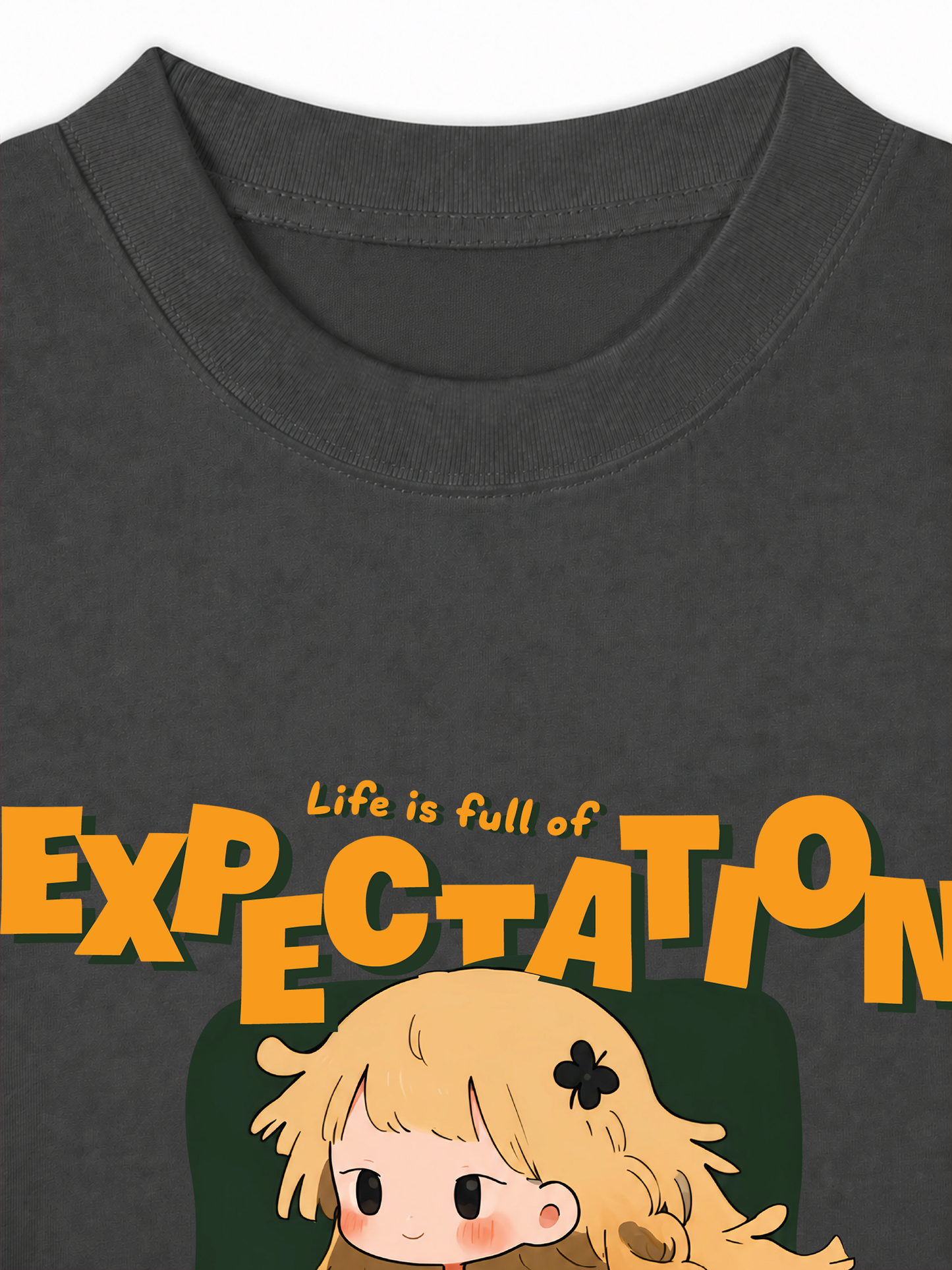 Áo Thun Relaxed Fit Life Is Full Of Expectation