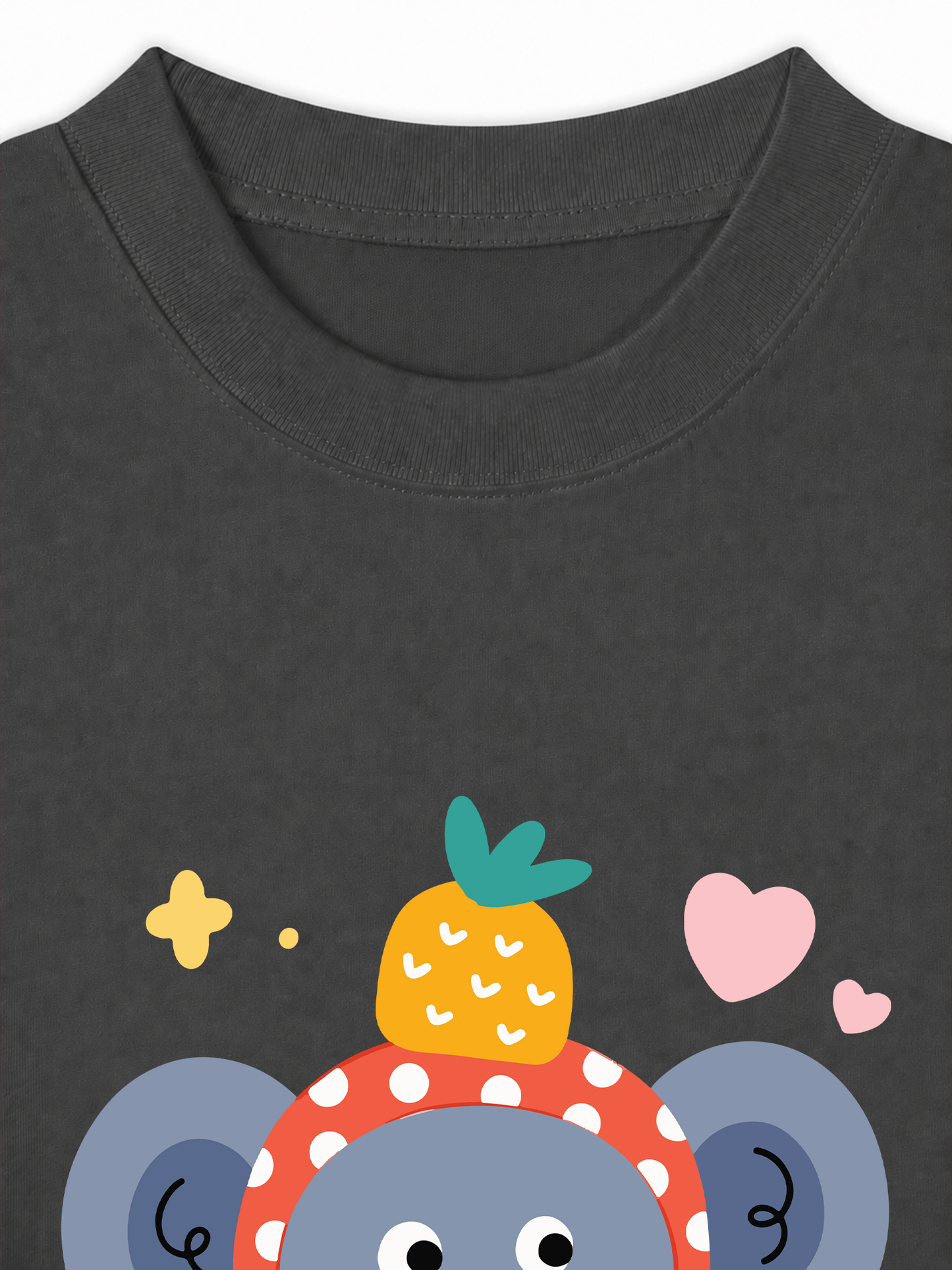 Áo Thun Relaxed Fit Pineapple Cutie Elephant