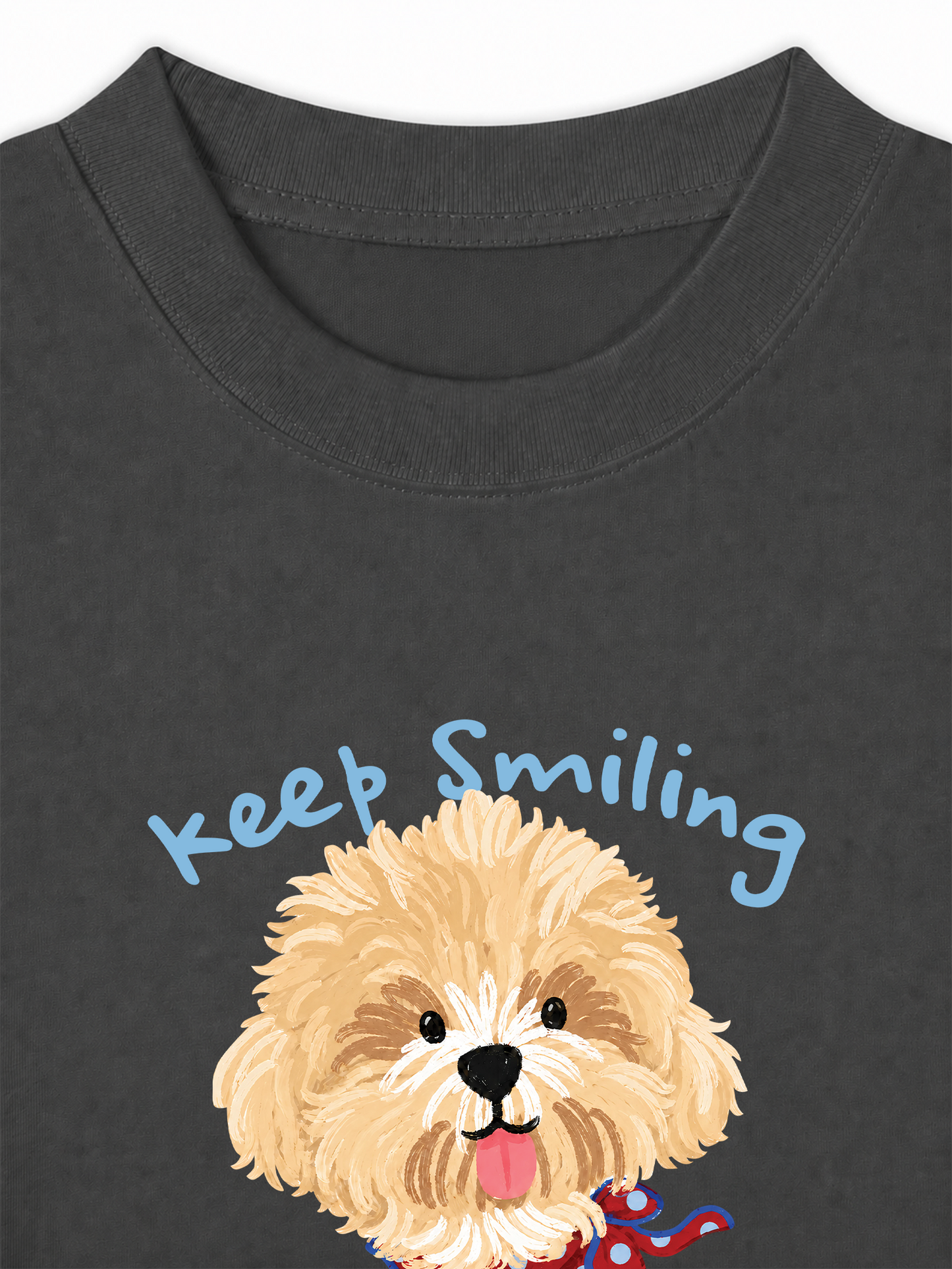 Áo Thun Relaxed Fit Keep Smiling