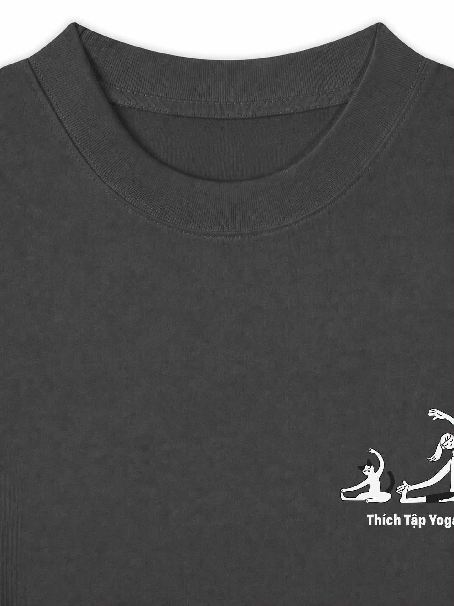 Áo Thun Relaxed Fit Thích Tập Yoga