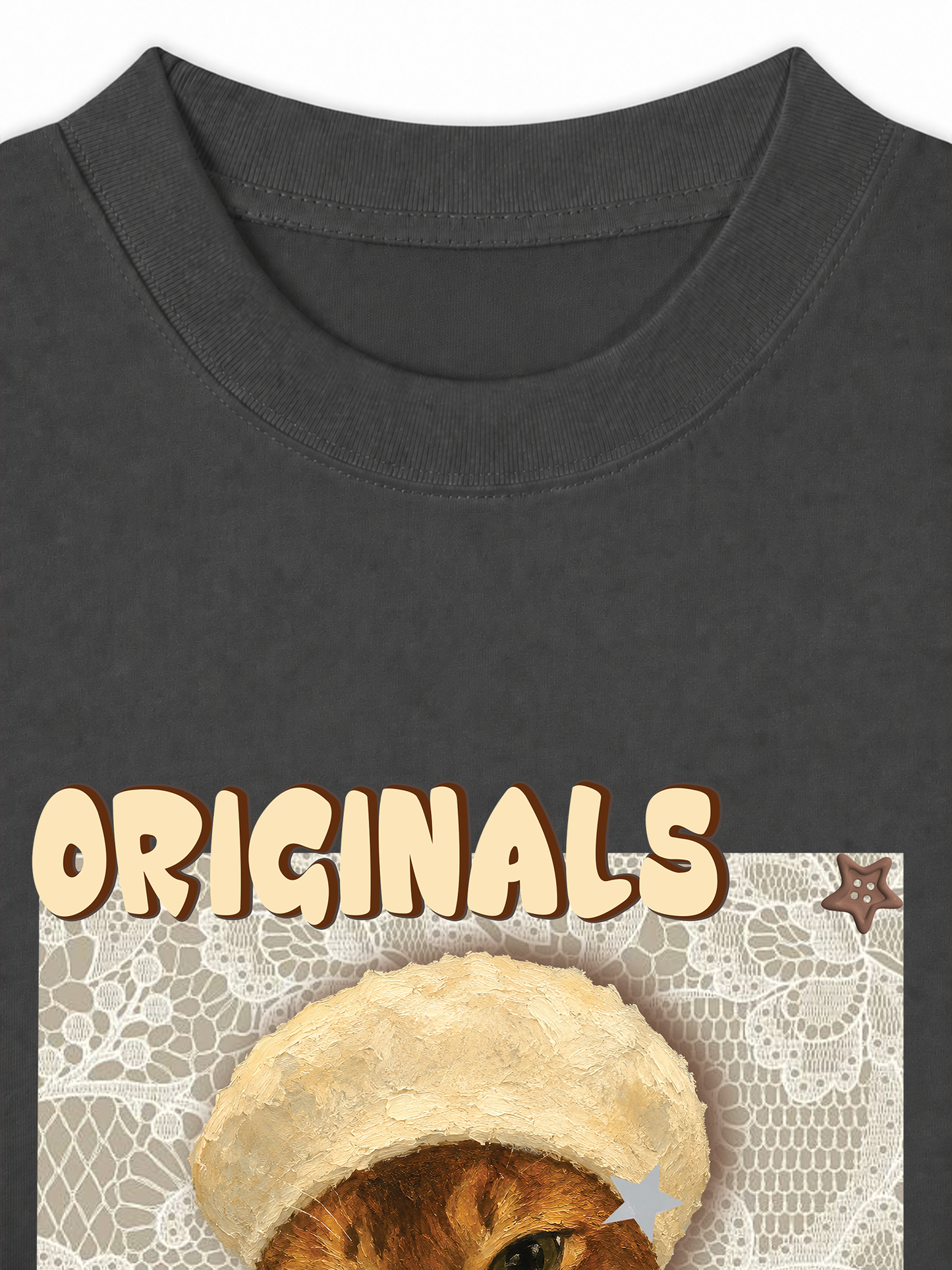 Áo Thun Relaxed Fit Originals Angle Meow