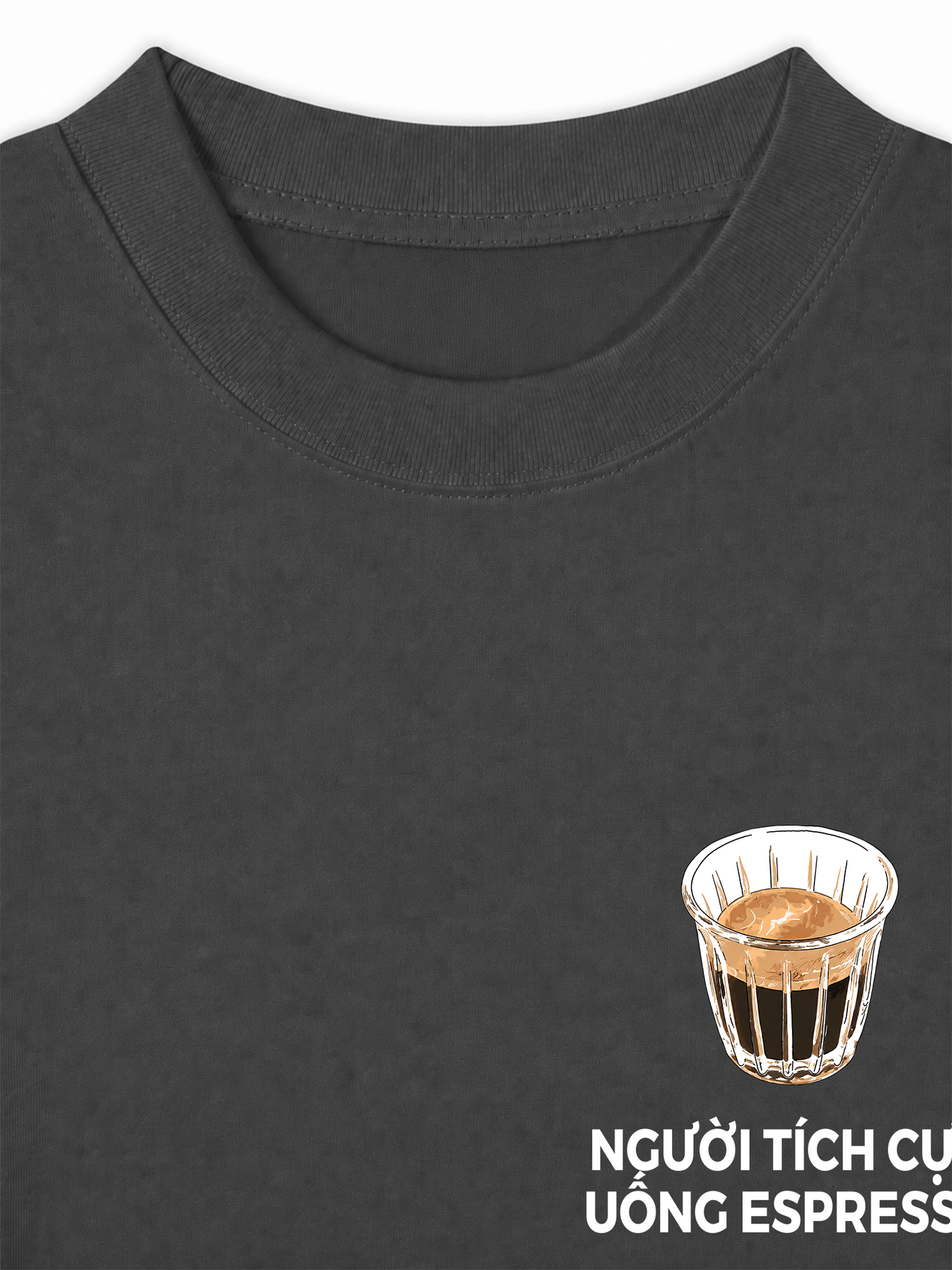 Áo Thun Relaxed Fit Người Tích Cực Uống Espresso 2