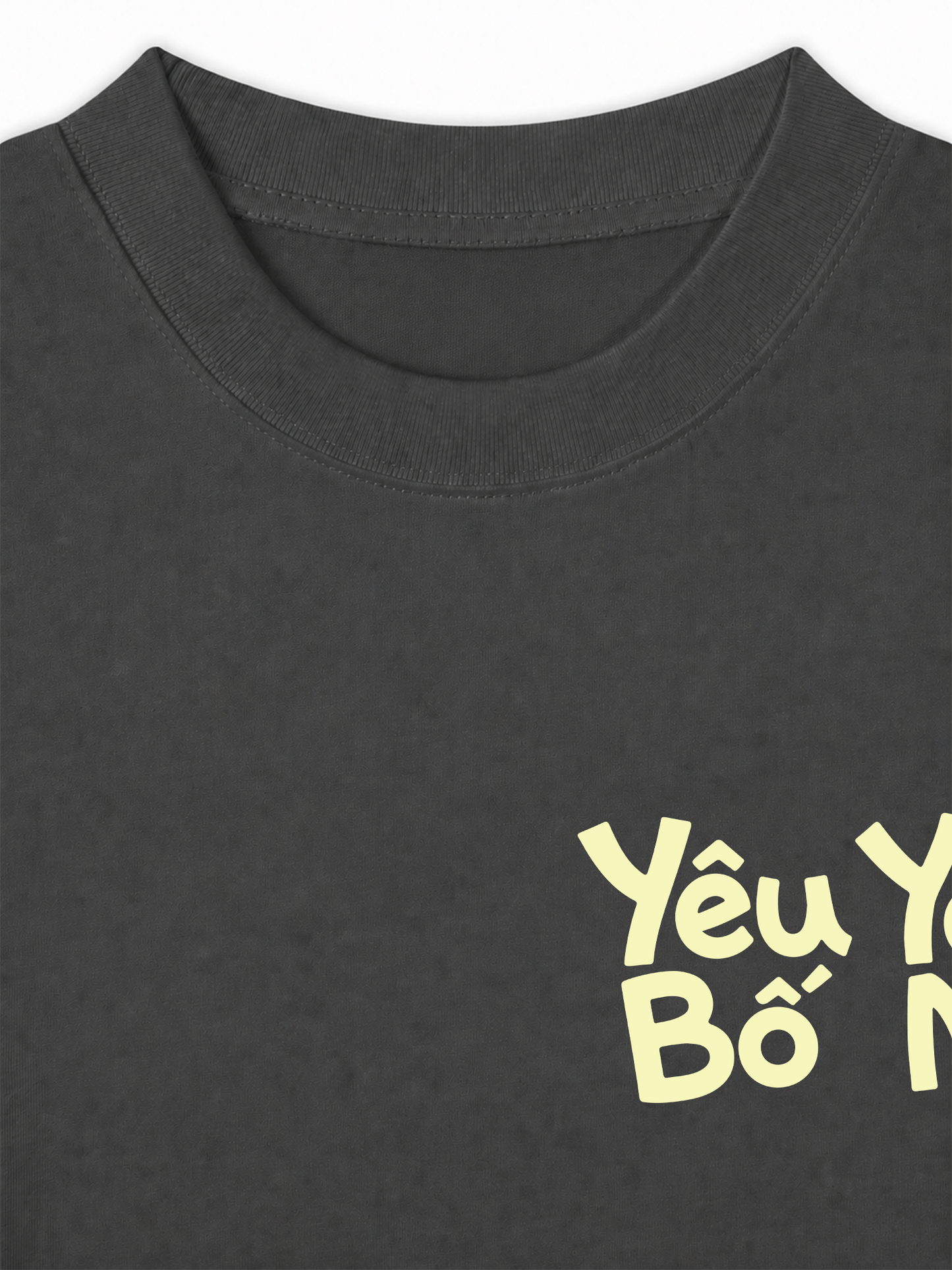 Áo Thun Relaxed Fit Yêu Bố Yêu Mẹ Yêu Cả Nhà Mình