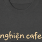 Áo Thun Relaxed Fit Nghiện Cafe