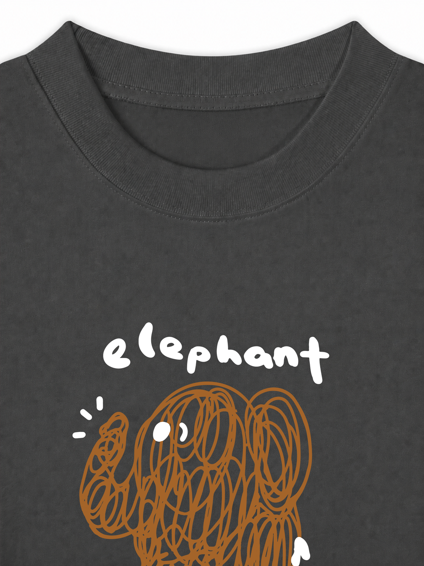 Áo Thun Relaxed Fit Cute Elephant