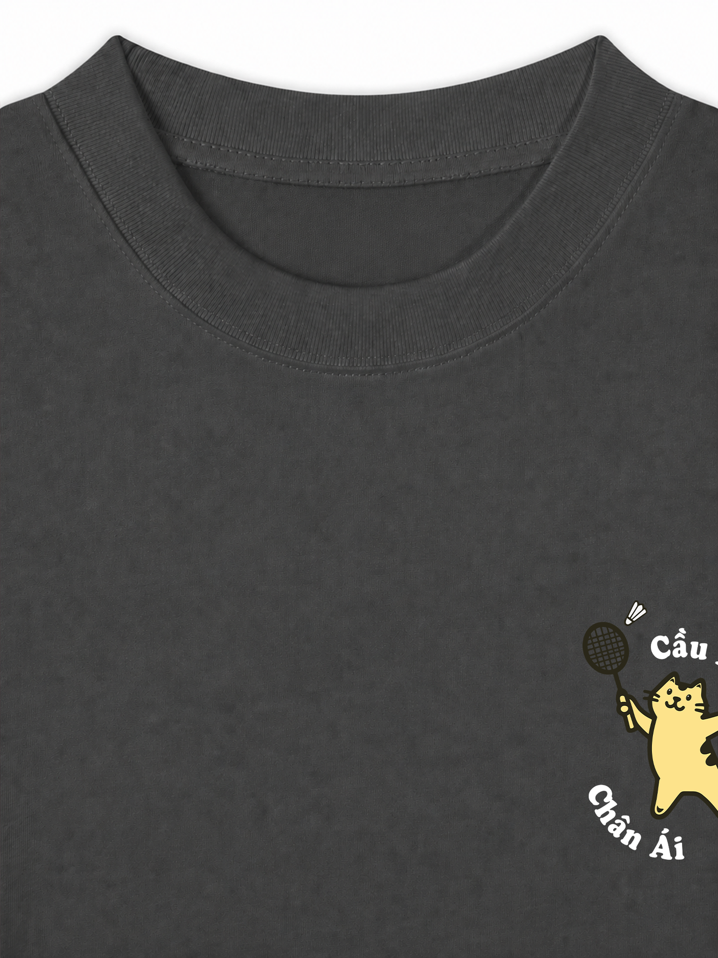 Áo Thun Relaxed Fit Cầu Lông Là Chân Ái