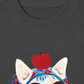 Áo Thun Relaxed Fit Kitten Day Meow With Apple