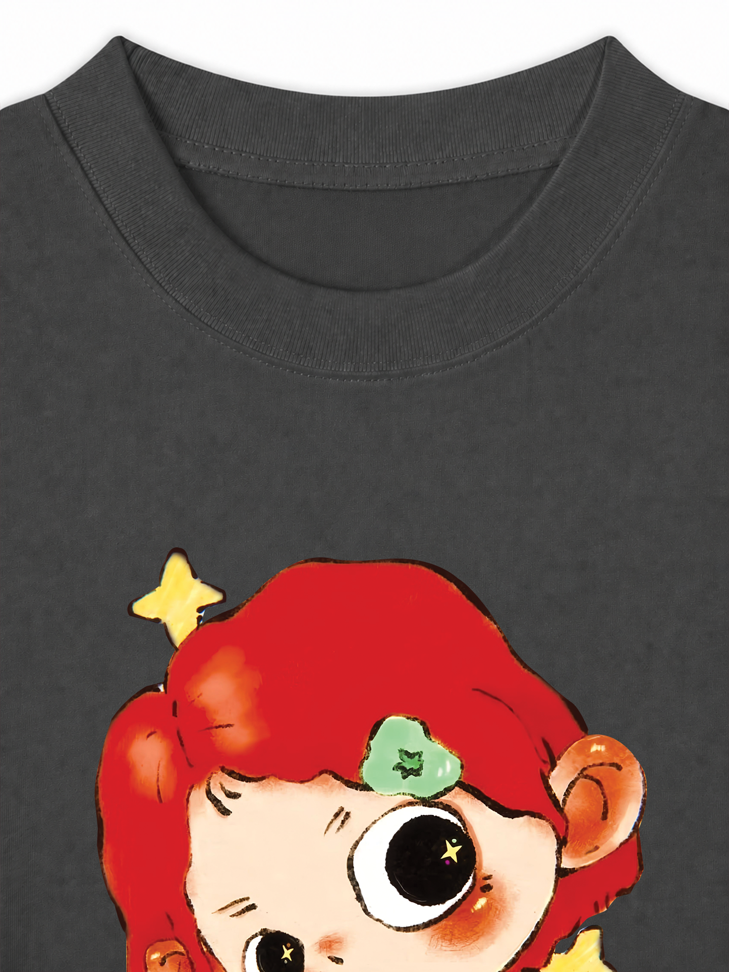 Áo Thun Relaxed Fit Red Hair Babae