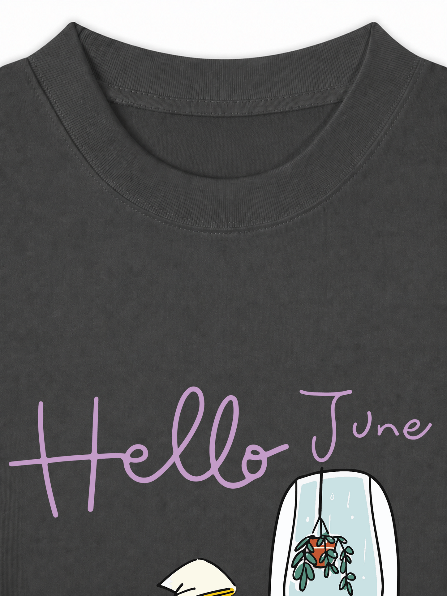 Áo Thun Relaxed Fit Hello June