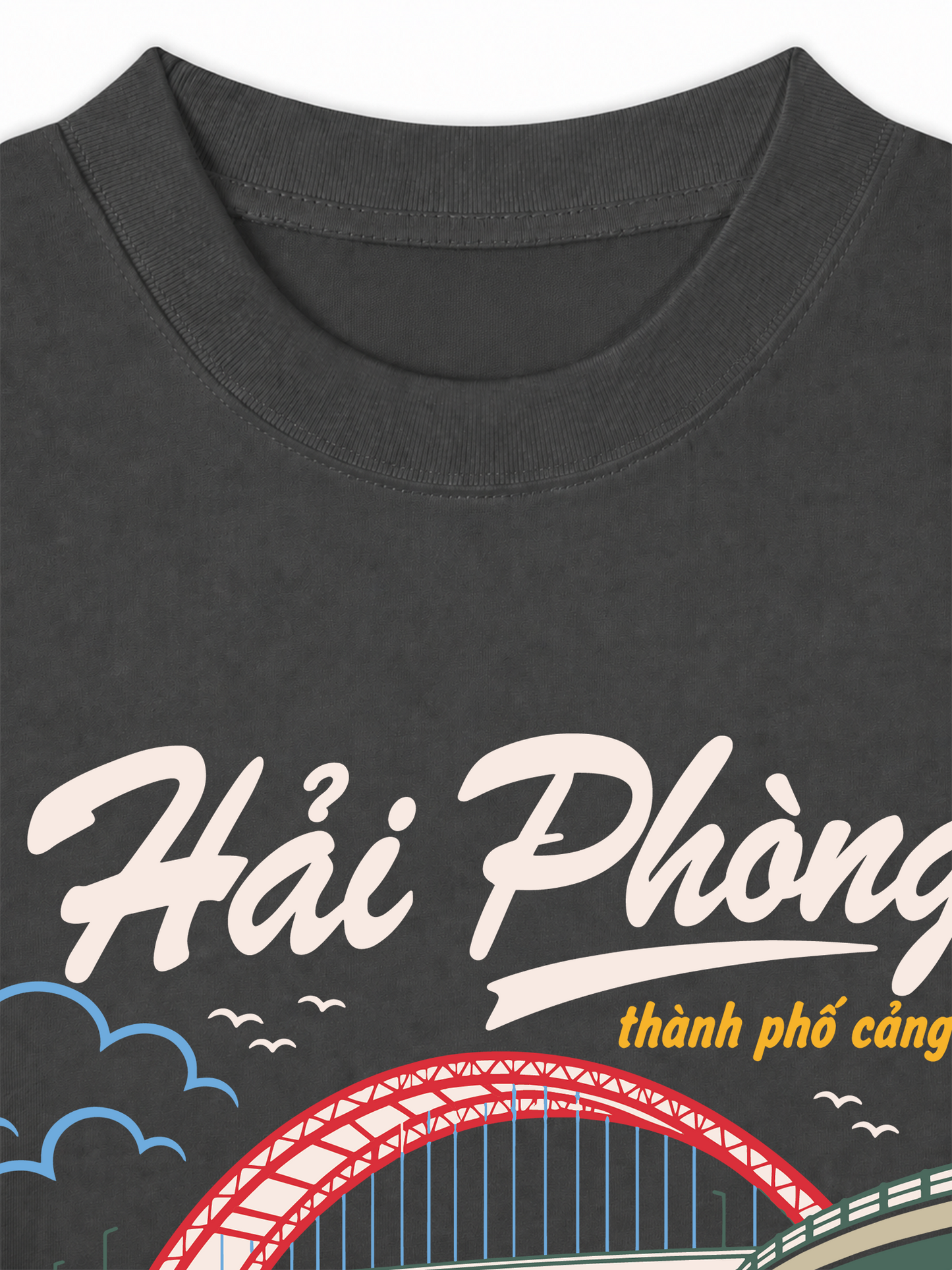 Áo Thun Relaxed Fit Hải Phòng Thành Phố Cảng