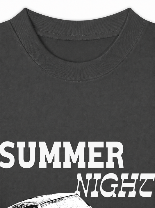 Áo Thun Relaxed Fit Summer Night