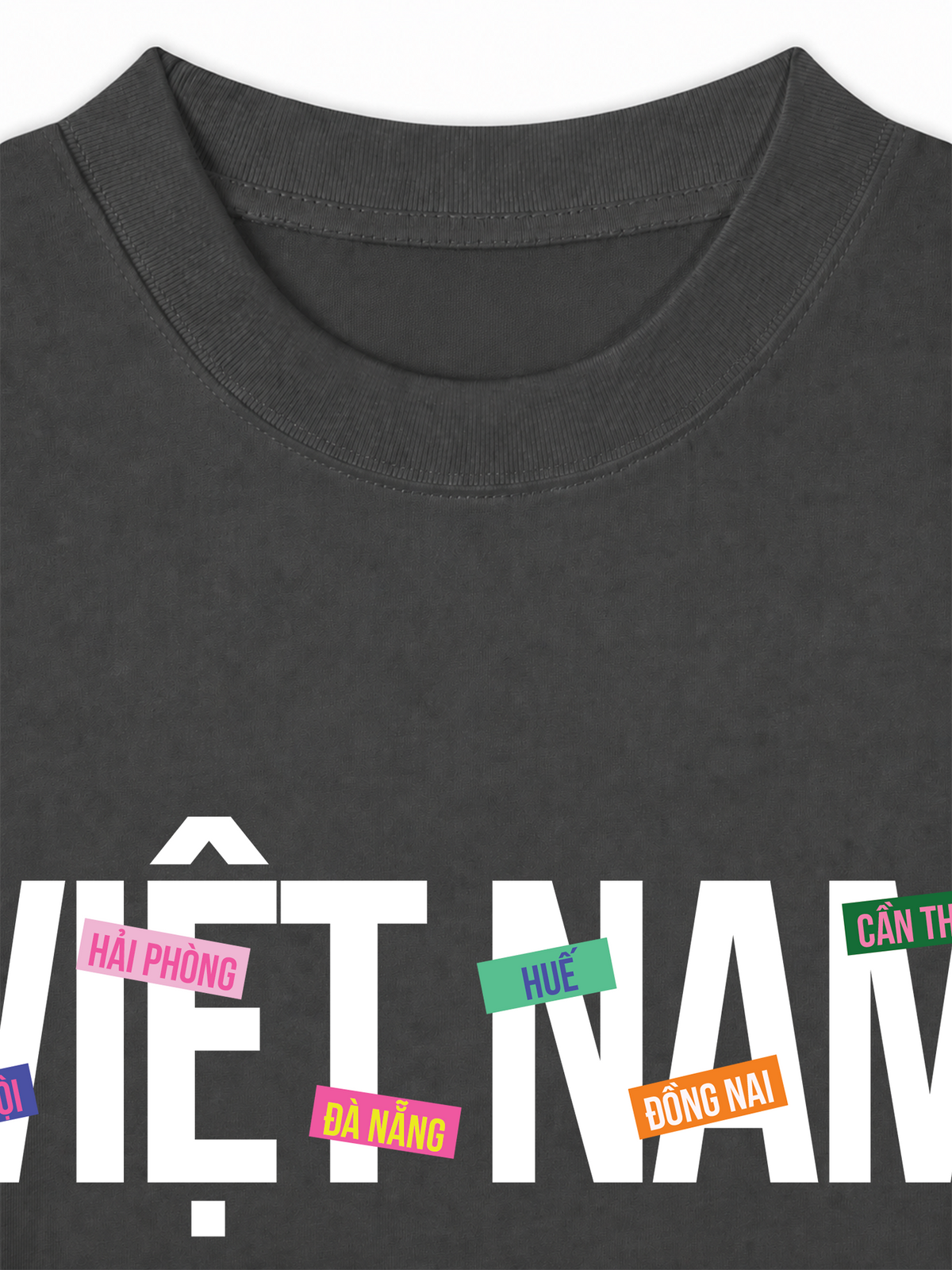 Áo Thun Relaxed Fit Việt Nam 7 Tỉnh Thành