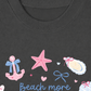 Áo Thun Relaxed Fit Beach More Worry Less