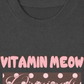 Áo Thun Relaxed Fit  Pink Dotty Vitamin Meow