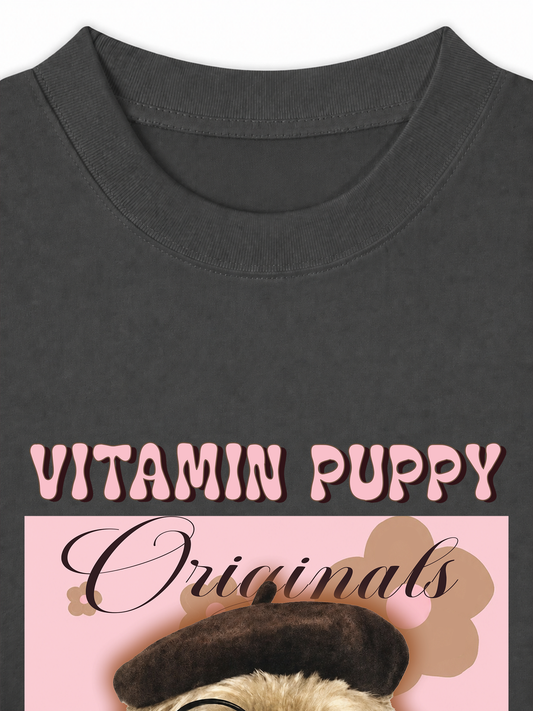 Áo Thun Relaxed Fit Vitamin Puppy