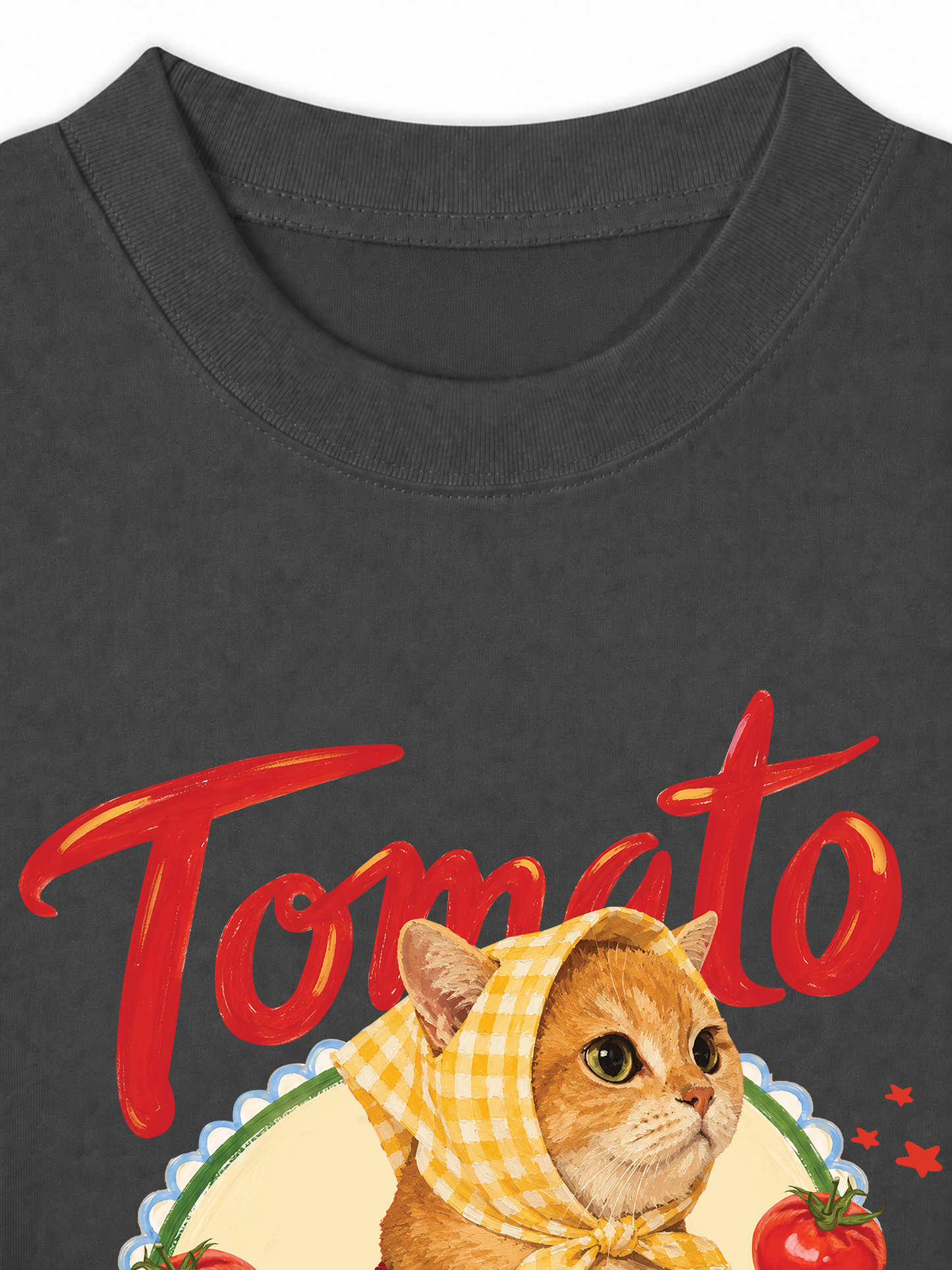 Áo Thun Relaxed Fit Tomato Meow