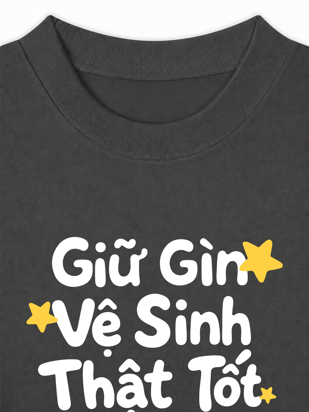 Áo Thun Relaxed Fit Giữ Gìn Vệ Sinh Thật Tốt