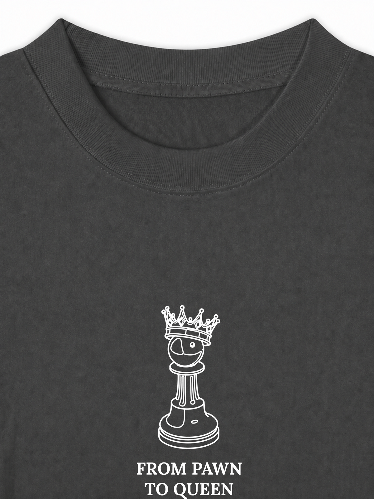 Áo Thun Relaxed Fit From Pawn To Queen