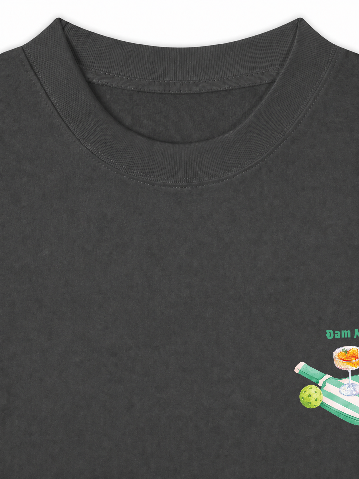 Áo Thun Relaxed Fit Đam Mê Pickleball